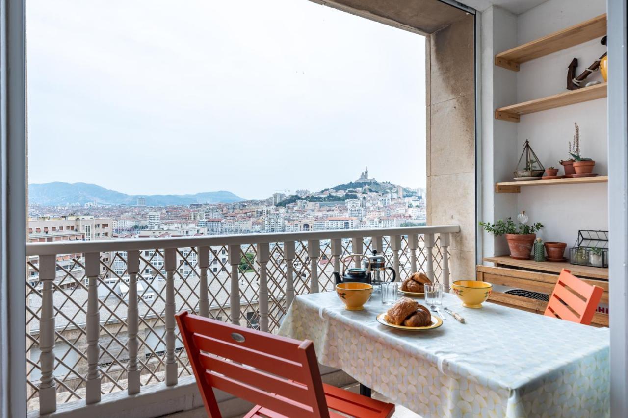 Апартаменти Blue Bay - Superbe Vue Sur Le Vieux Port Марсель Екстер'єр фото